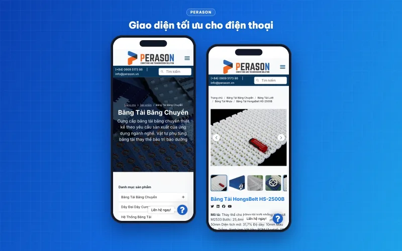 Thiết kế website băng tải công nghiệp Perason perason.vn – ảnh 8